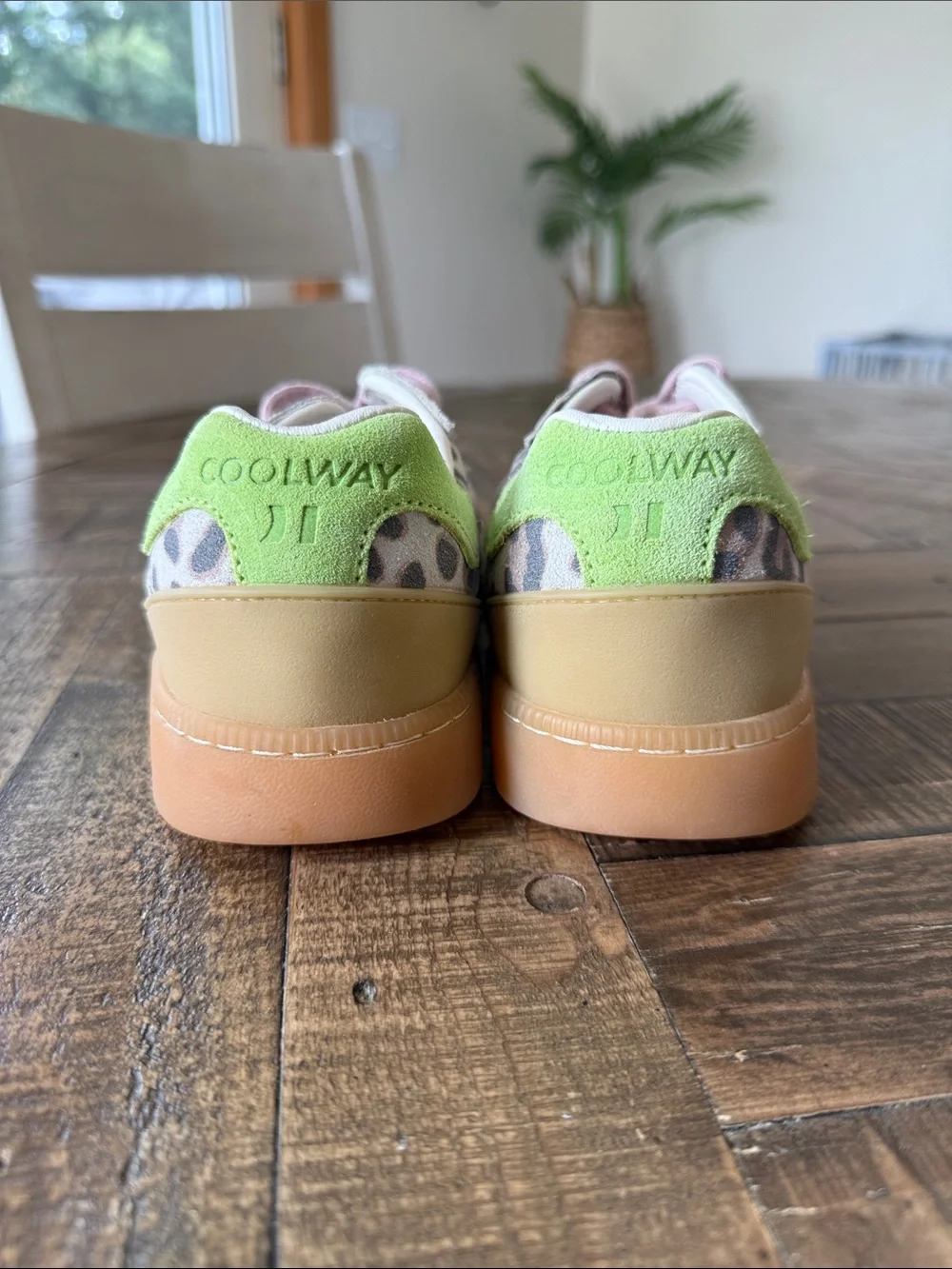 Coolway Goal Leopardo sneakers, sz 8